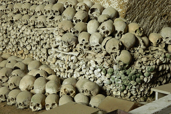 Visit cemetery of Fontanelle